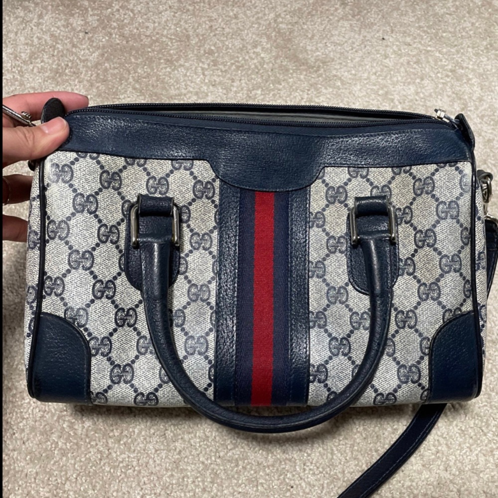 Authentic Gucci GG Boston bag